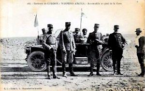 Wimpffen-Abadla - Automobile au pied de la Gare